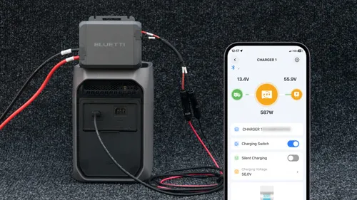Setup Charger 1 from BLUETTI app