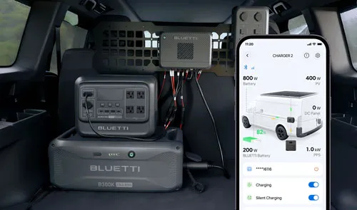 Setup Charger 2 from BLUETTI app
