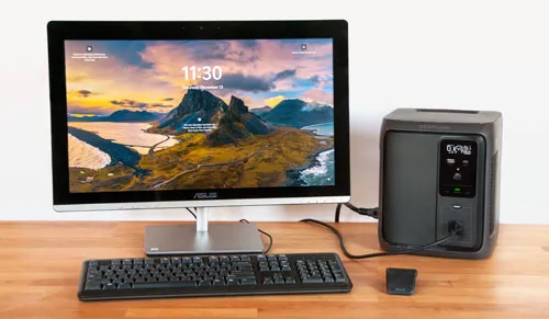 DELTA 3 1000 Air powering desktop computer