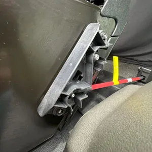 Ford Transit CCP1 with EcoFlow 8AWG cable