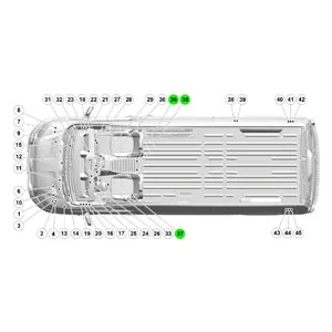 2024 Ford Transit official ground points